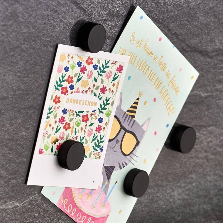 Zeller, komplet magnesów, 4 szt., ø 2,3 cm