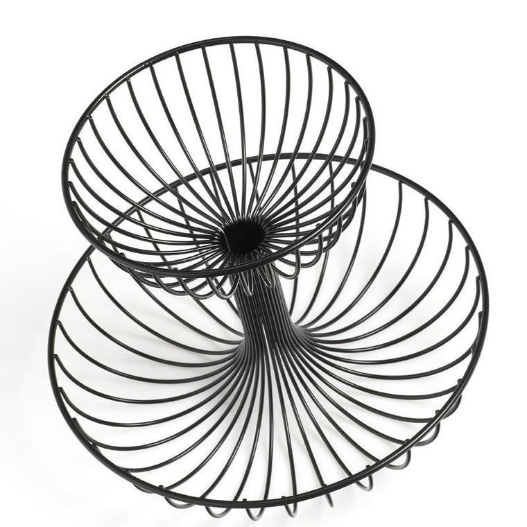 Zeller, kosz na owoce 2-poziomowy, Ø 32-26 cm