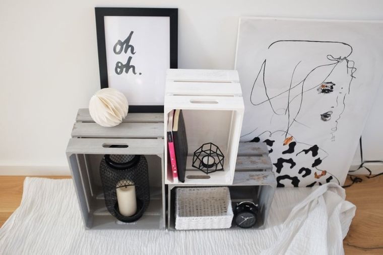 Zeller, koszyk do przechowywania, 2 szt., biały