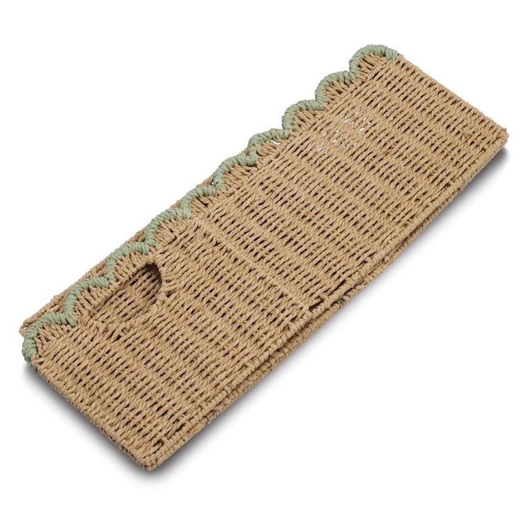 Zeller, koszyk do przechowywania, pleciony, 38-25-22 cm