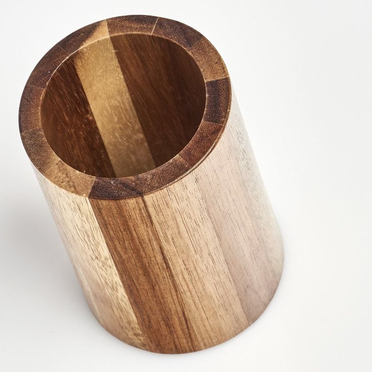 Zeller, kubek na szczoteczki do zębów, drewno akacjowe