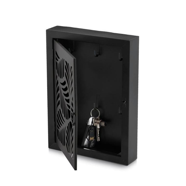 Zeller, Leaves, metalowa skrzynka na klucze, 30-22-5 cm