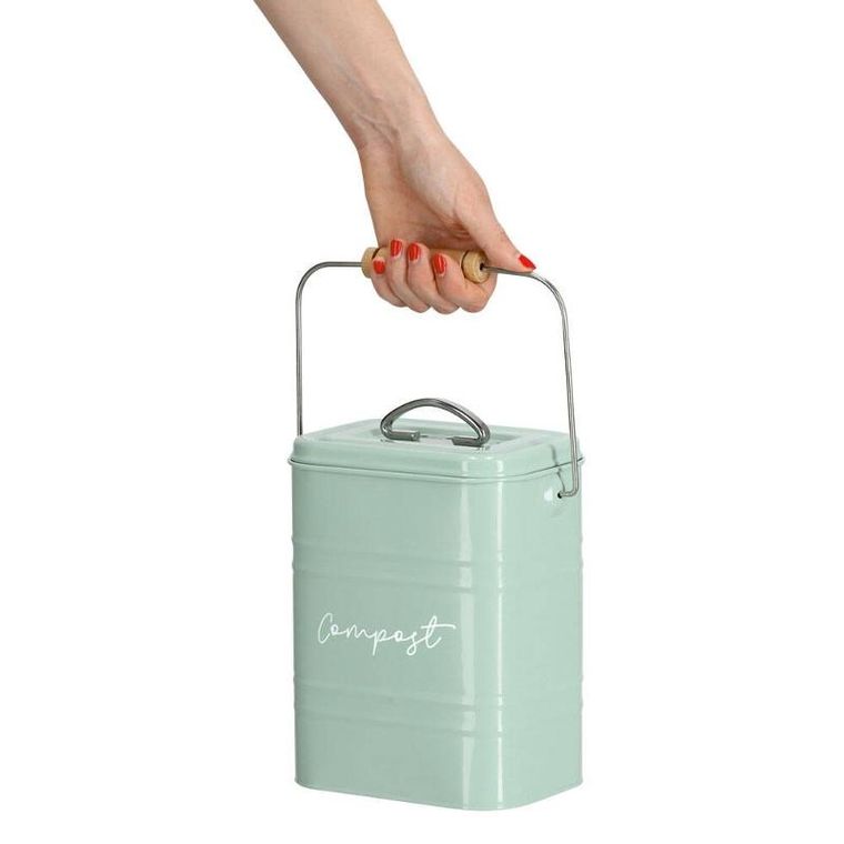 Zeller, mały kompostownik do kuchni, metalowy