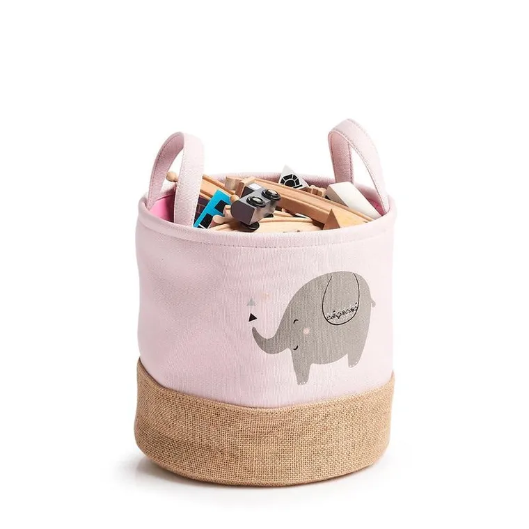 Zeller, materiałowy kosz z uszami do przenoszenia, ø 25 cm