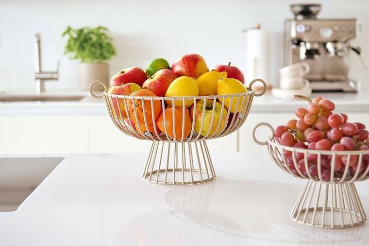 Zeller, metalowa patera na owoce, ø 30.5 cm