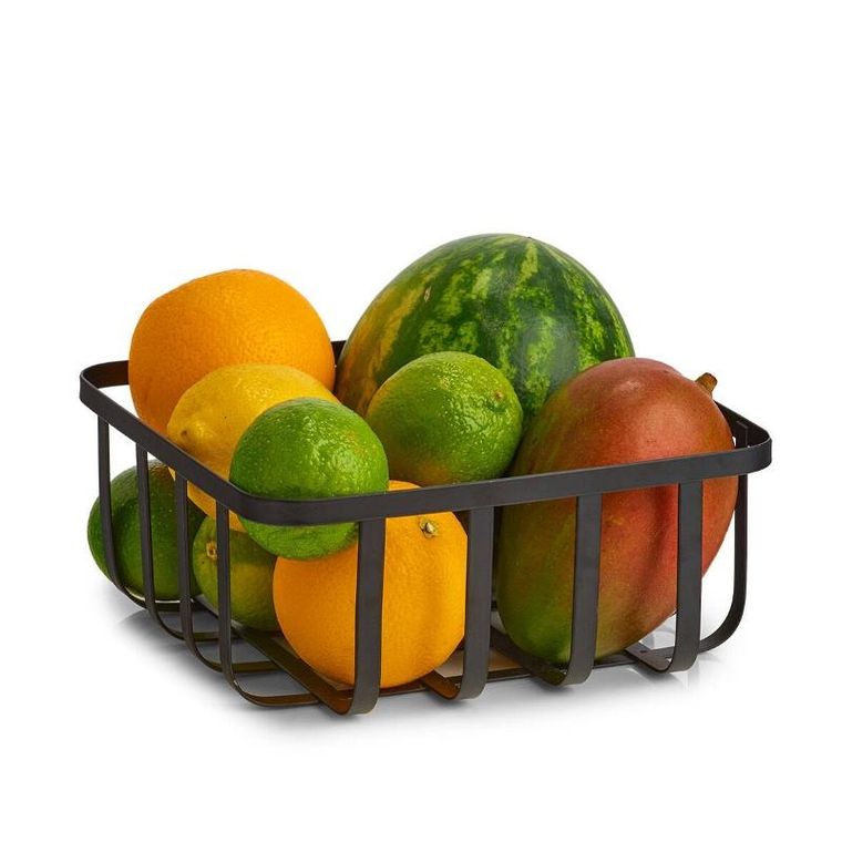 Zeller, metalowy koszyk na chleb, 22-22 cm