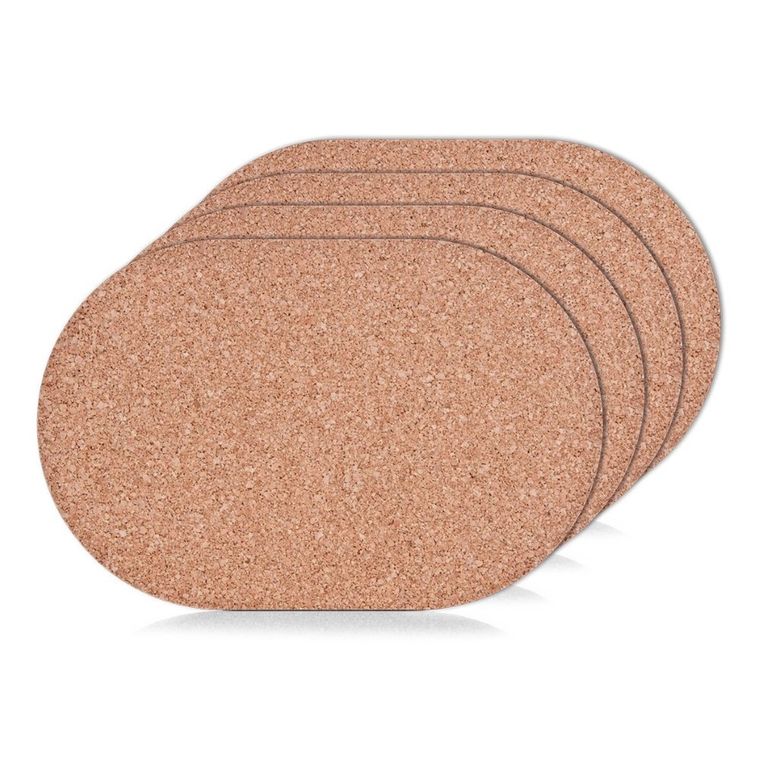 Zeller, podkładki korkowe na stół, 4 szt.
