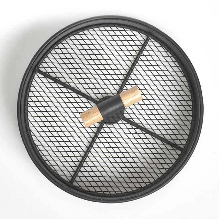 Zeller, podstawka metalowa z uchwytami, Ø 20 cm, czarna