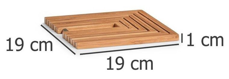 Zeller, podstawka pod garnek, Trivet, bambusowa