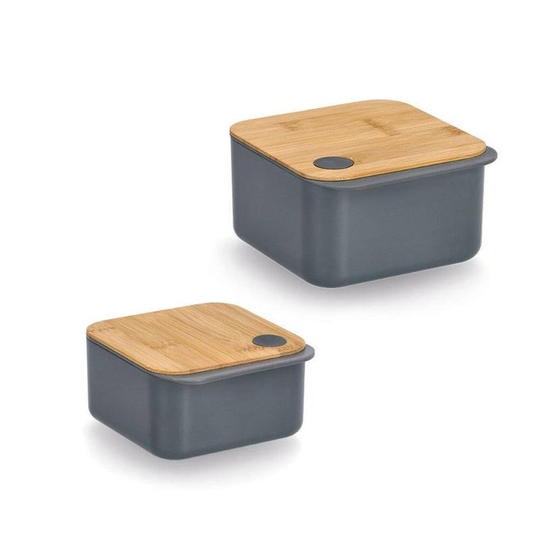 Zeller, pojemnik do przechowywania z bambusowym wieczkiem, 1100 ml