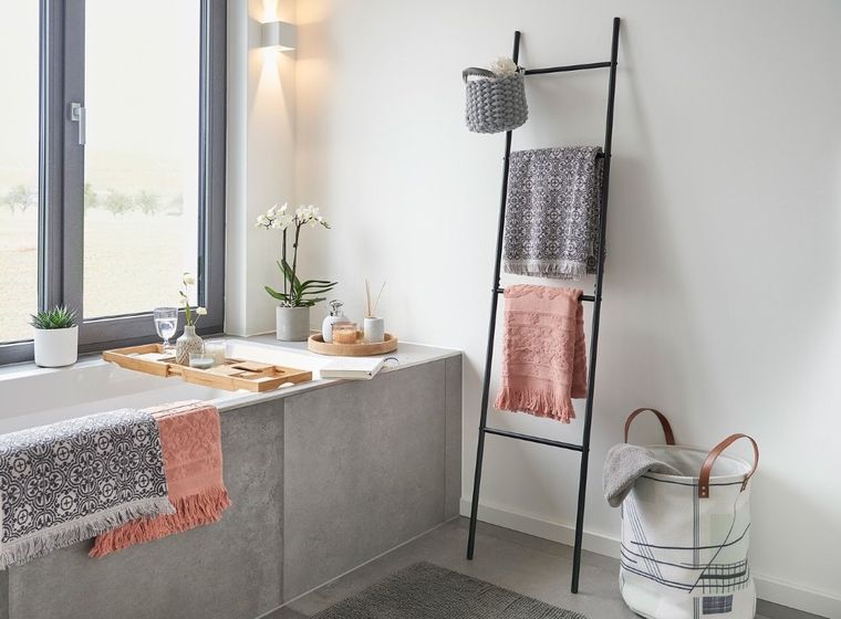 Zeller, półka łazienkowa na wannę, 100% bambus