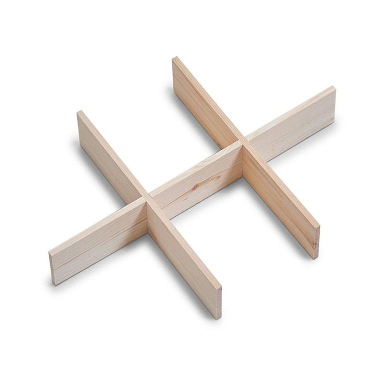 Zeller, pudełko do przechowywania z wyjmowanymi przegródkami, 40-30-15 cm