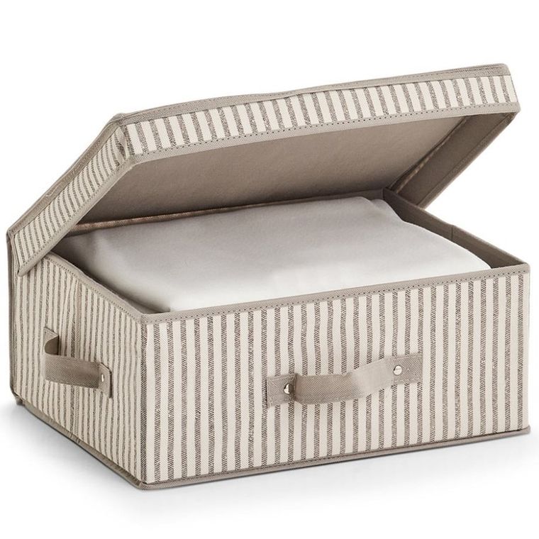 Zeller, składane pudełko do przechowywania, materiałowe, 38-29-16,5 cm