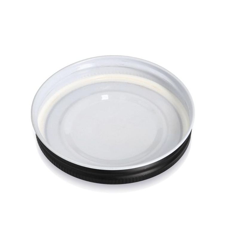 Zeller, słoik z metalową pokrywką, Kitchen essentials, ryflowane szkło