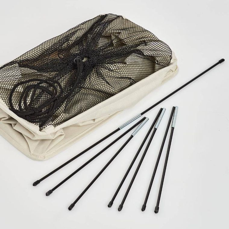 Zeller, Wash Me, materiałowy kosz na pranie, 20-40-56 cm