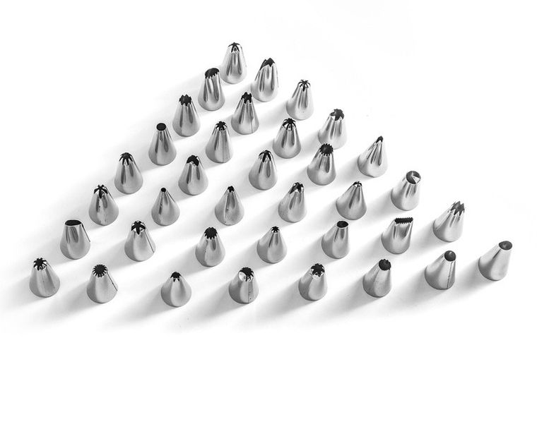 Zestaw do dekoracji ciasta, 36 szt.