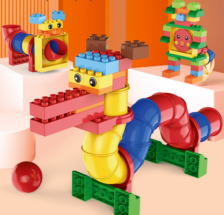 Zestaw klocków konstrukcyjnych, 147 elementów