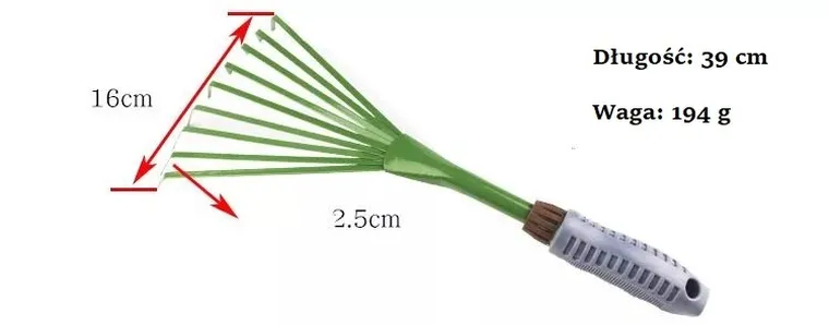 Zestaw narzędzi ogrodowych, 4-częściowy