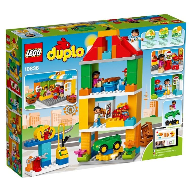 Zestaw promocyjny: LEGO DUPLO, Miasteczko, 10836 + GRATIS: LEGO DUPLO, Pikinik Kubusia Puchatka, 5945