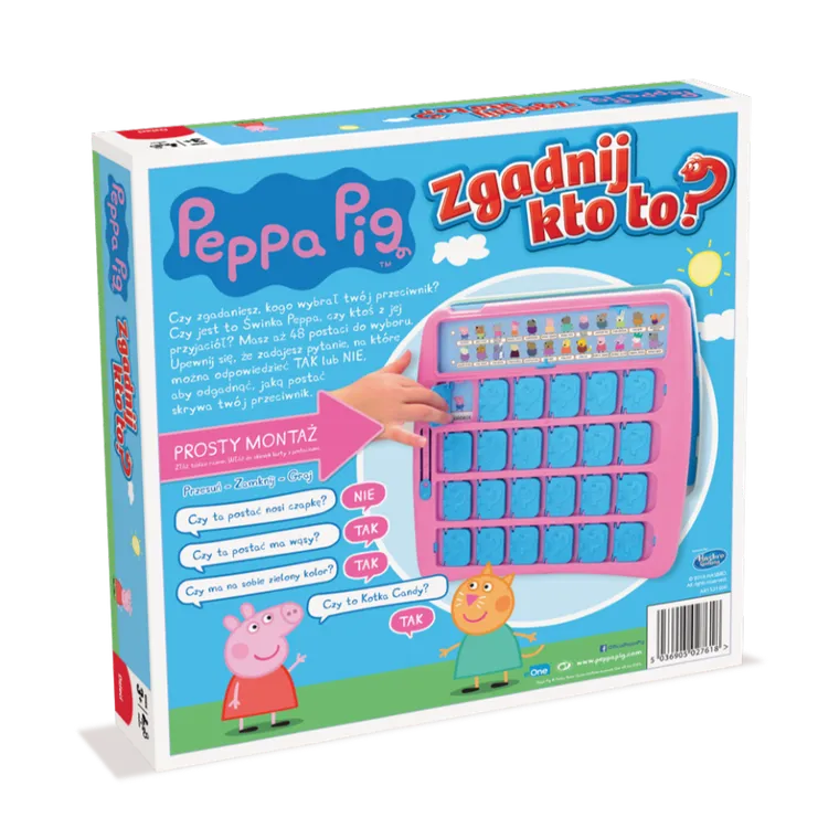 Zgadnij kto to? Świnka Peppa, gra familijna