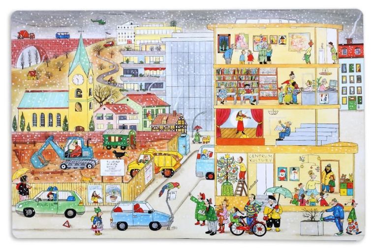 Zima na ulicy Czereśniowej