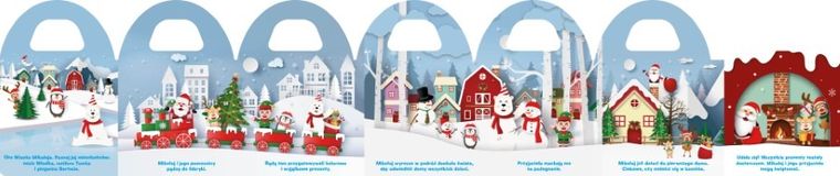 Zimowa wyprawa. Zimowe historyjki harmonijki