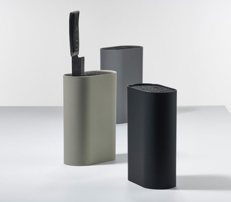 Zone Denmark, blok na noże, 17 cm, Singles black