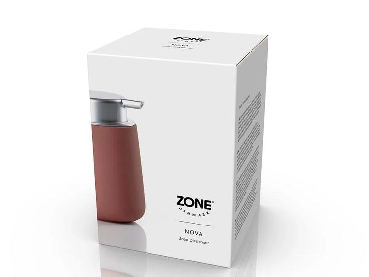 Zone Denmark, dozownik do mydła, czerwony