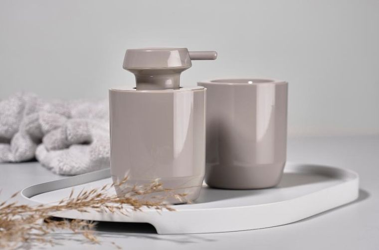 Zone Denmark, kubek na szczoteczki do zębów, Suii Taupe, 9 cm