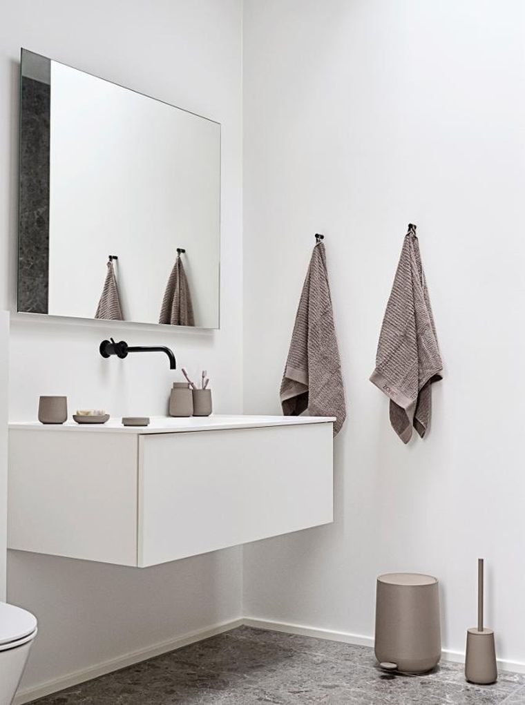 Zone Denmark, Nova, kosz łazienkowy na śmieci, taupe, 5l