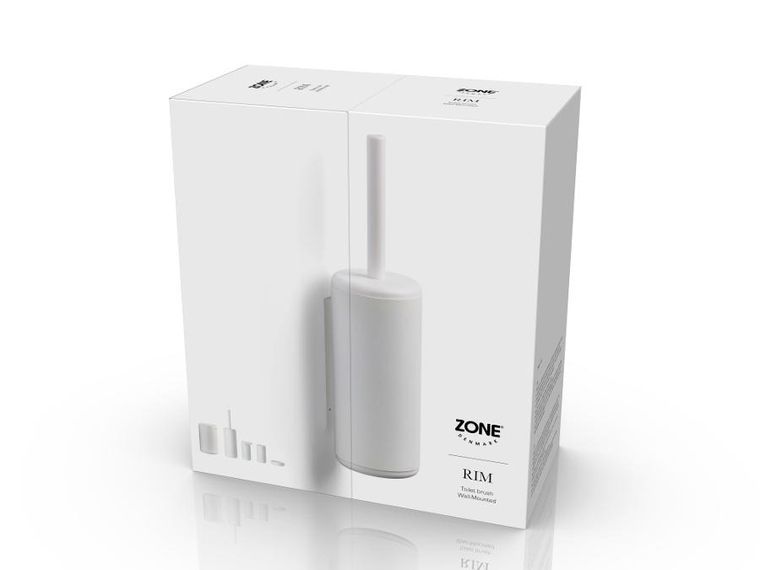 Zone Denmark, Rim, szczotka ścienna do WC, white