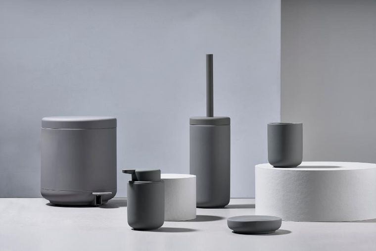 Zone Denmark, Ume, kosz na śmieci, szary, 4l