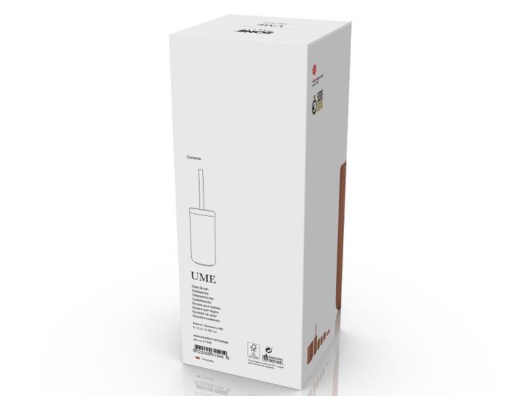 Zone Denmark, Ume, szczotka do WC, terracotta