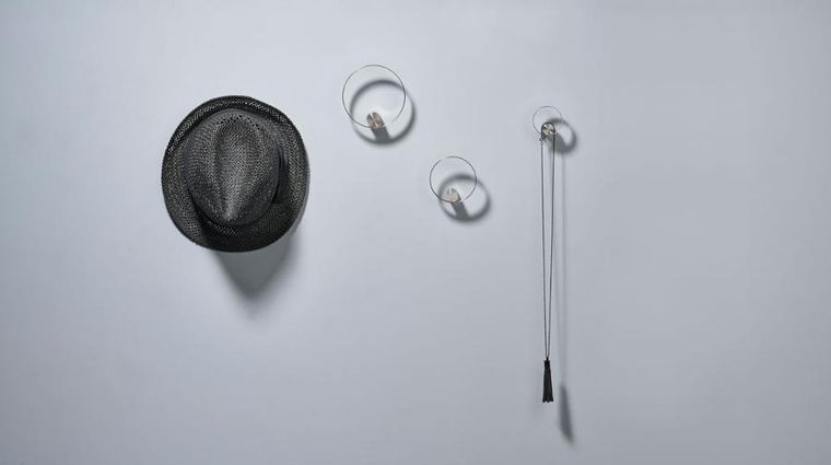 Zone Denmark, wieszak łazienkowy Hooked on Rings, średnica, 10 cm