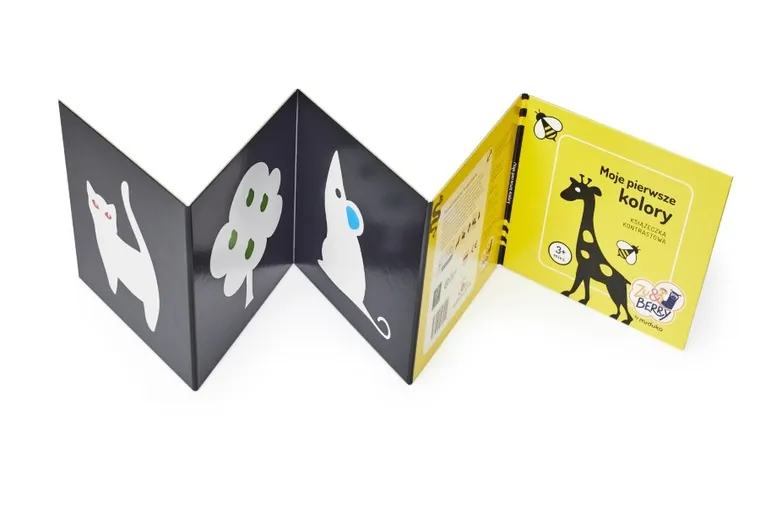 Zu&Berry. Moje pierwsze kolory. Książeczka kontrastowa