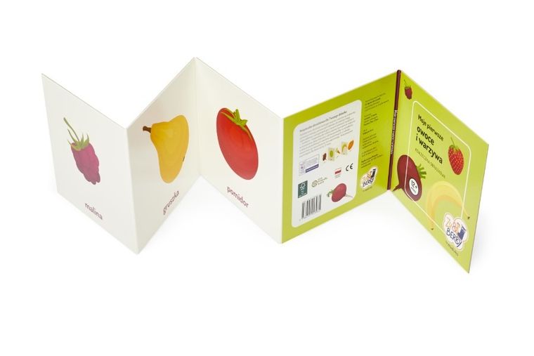 Zu&Berry. Moje pierwsze owoce i warzywa. Książeczka obrazkowa