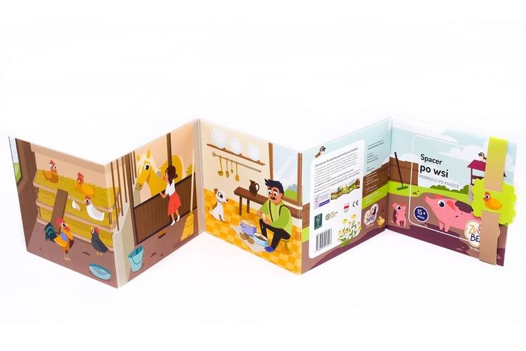 Zu&Berry. Spacer po wsi. Podróżuj po książce 15m+