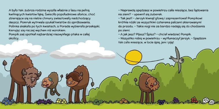 Żubr Pompik. Odkrycia 13. Czy da się polizać tęczę?