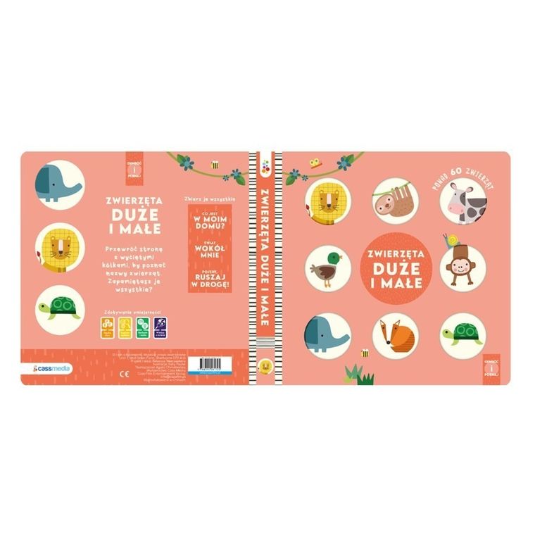 Zwierzęta duże i małe. Odwróć i poznaj