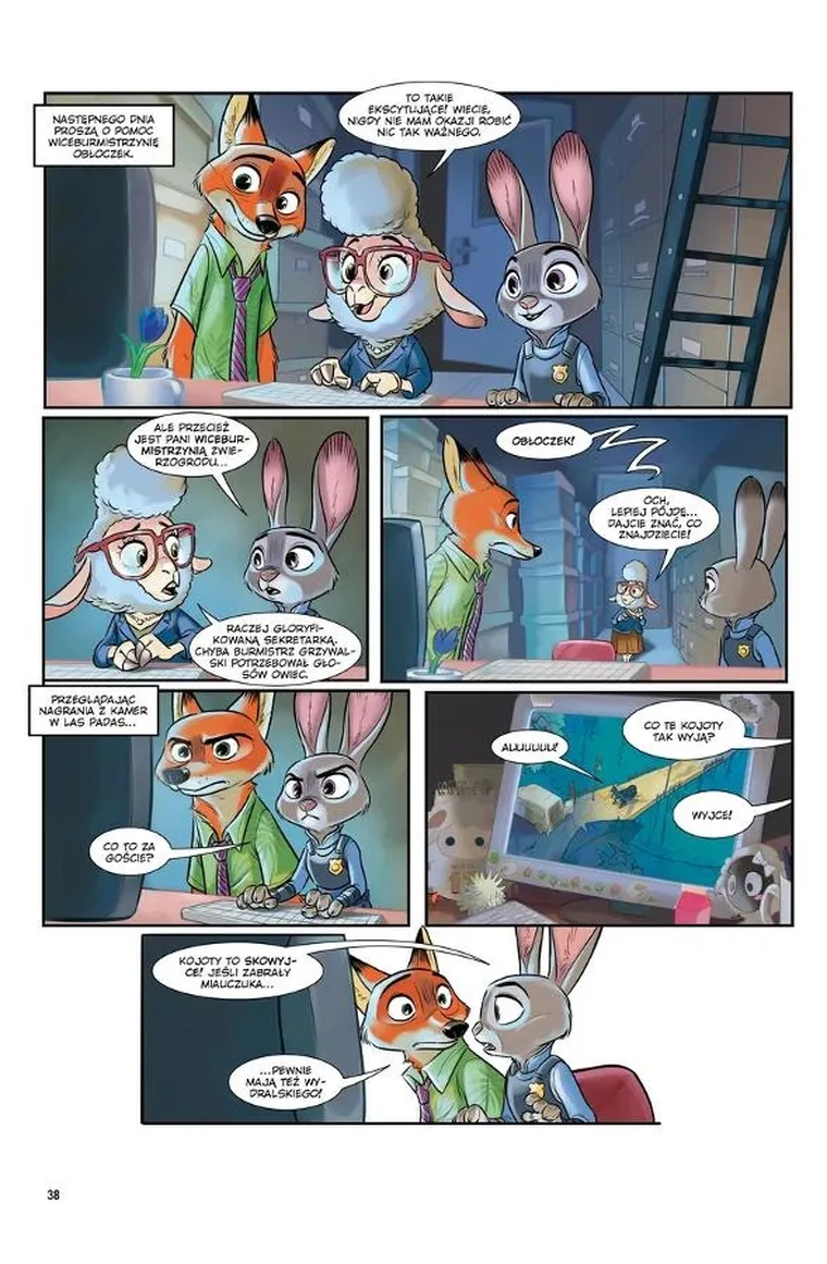 Zwierzogród. Magiczny świat Disneya w komiksie