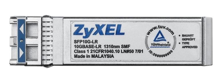 Zyxel, wkładka SFP+, 10G Duplex LC SM, 10km