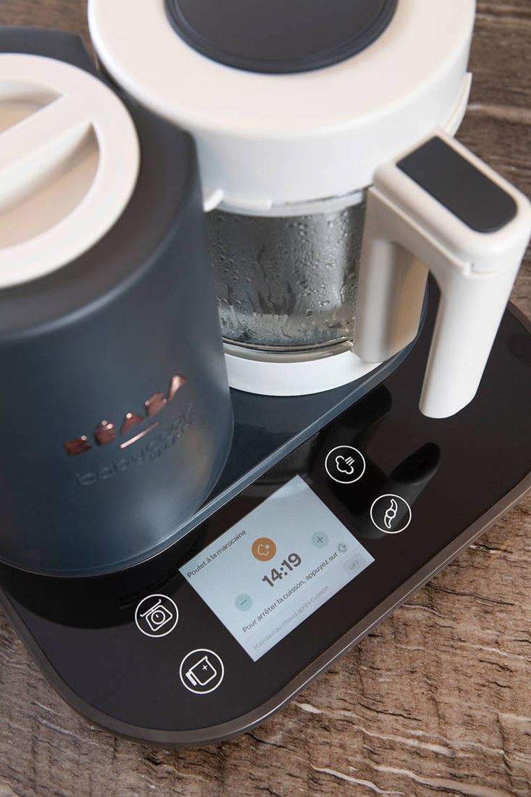 Beaba, Babycook Smart, urządzenie kuchenne wielofunkcyjne, Charcoal Grey
