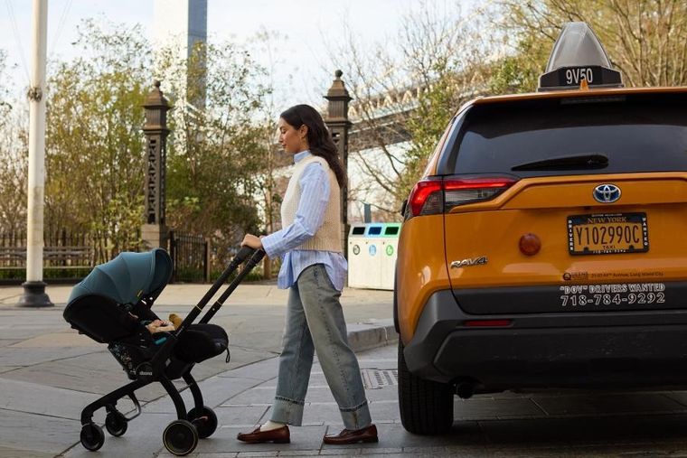 Doona, Doona X, mobilny fotelik samochodowy, dusty sage, 40-85 cm