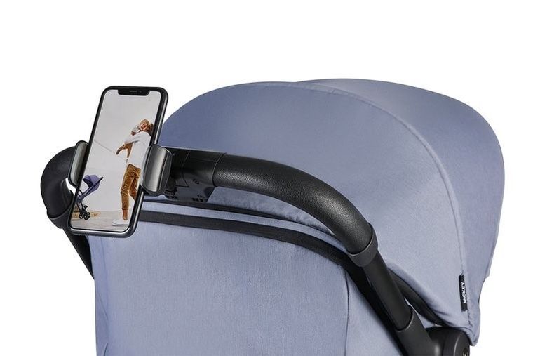 Easywalker, Jackey, kompaktowy wózek spacerowy, Steel Grey