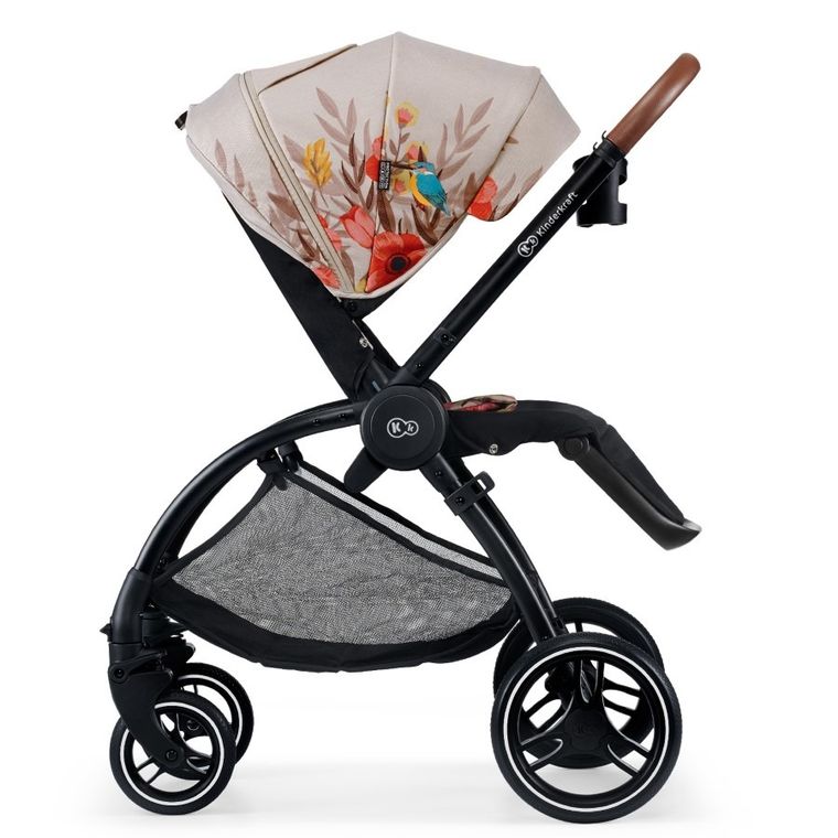 Kinderkraft, Evolution Cocoon, wózek wielofunkcyjny 2w1, Bird