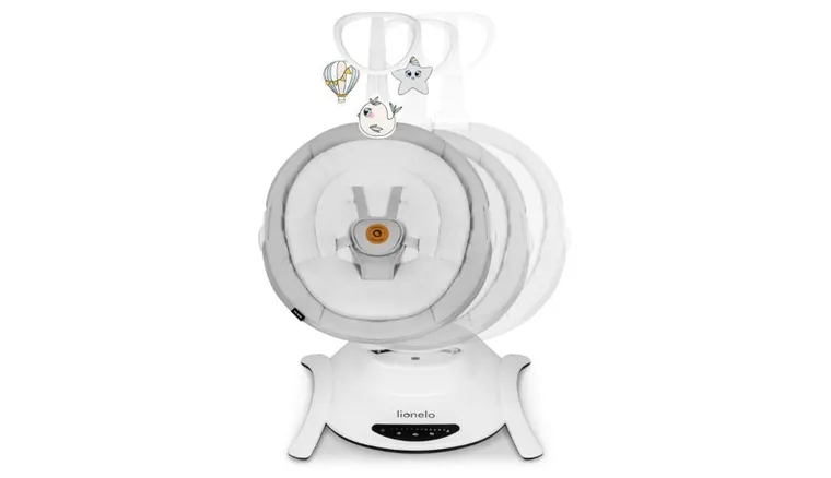 Lionelo, Bella Set, bujaczek 2w1, Grey Concrete