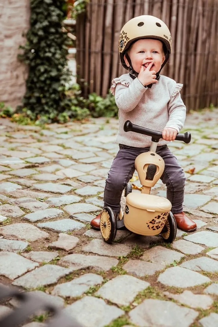 Scoot & Ride, Highwaykick 1, Lifestyle, jeździk i hulajnoga 2w1, Leopard