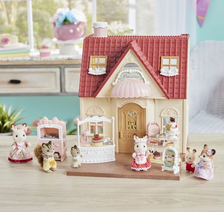 Sylvanian Families, Cukiernia pełna pyszności, zestaw akcesoriów, 5807