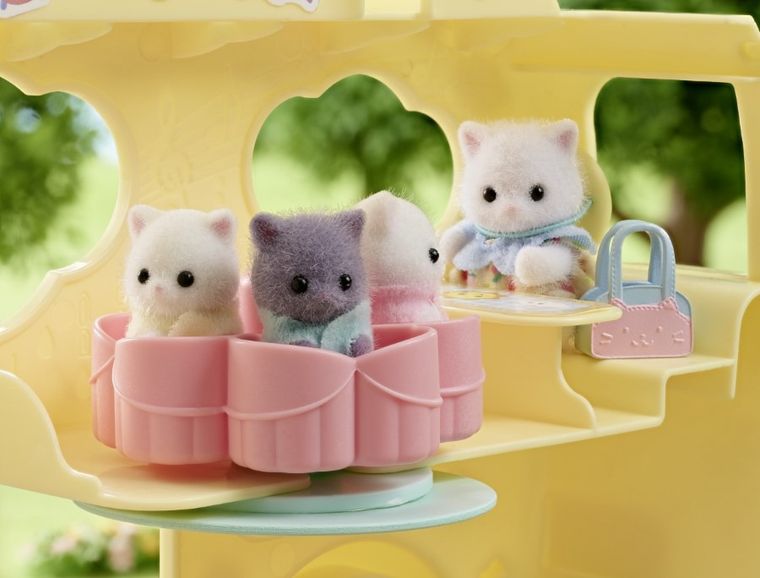 Sylvanian Families, Kolorowy Autobus, rozkładany pojazd, 5744