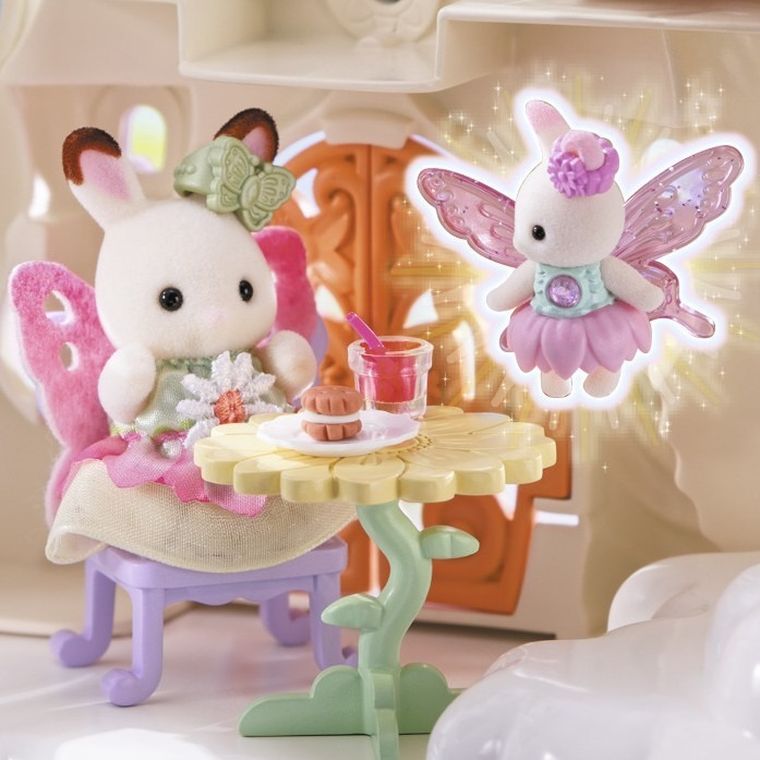 Sylvanian Families, Podniebny Pałac Kwiatowych Wróżek, zestaw z figurkami, 5815